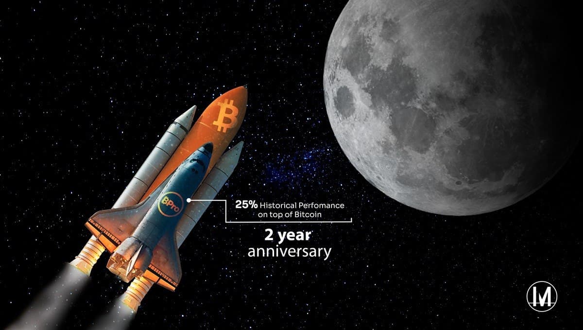 Upon Second Anniversary Celebration, BPRO outperforms Bitcoin by almost 30% - 8